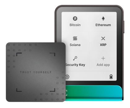 Portfel kryptowalut Ledger Flex Oxidate Green Crypto Hardware Wallet with Recovery Key LEDGERFLEX-OGREEN-RK